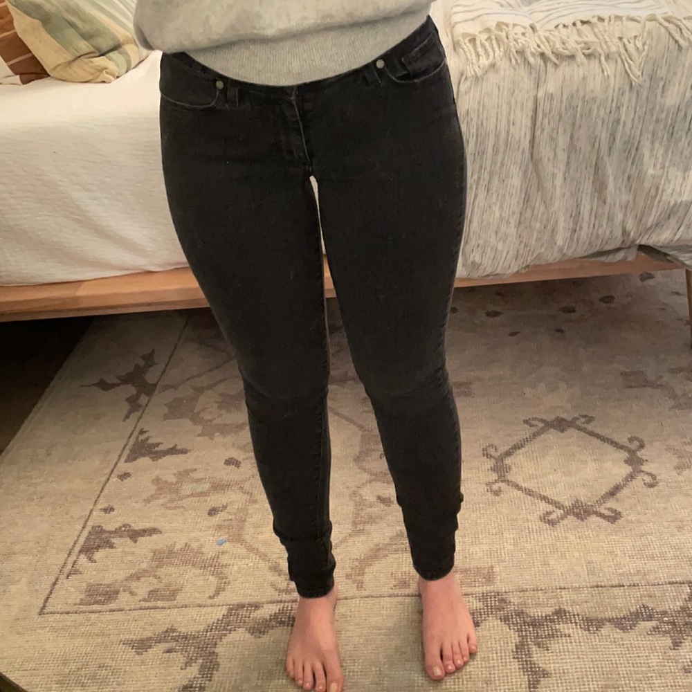 Paige charcoal grey jeans
